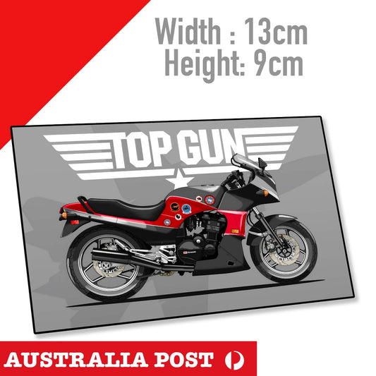 TOP GUN Kawasaki GPZ 900R Motorcycle Sticker