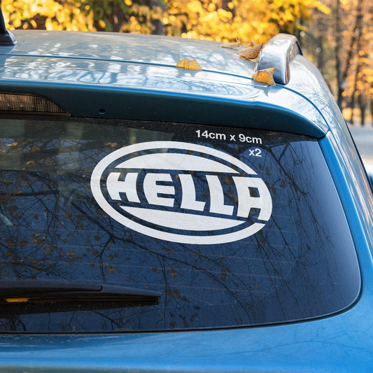HELLA COMET 500 PROTECTIVE FRONT SPOT FOG DRIVING LAMP LIGHT COVER Stickers