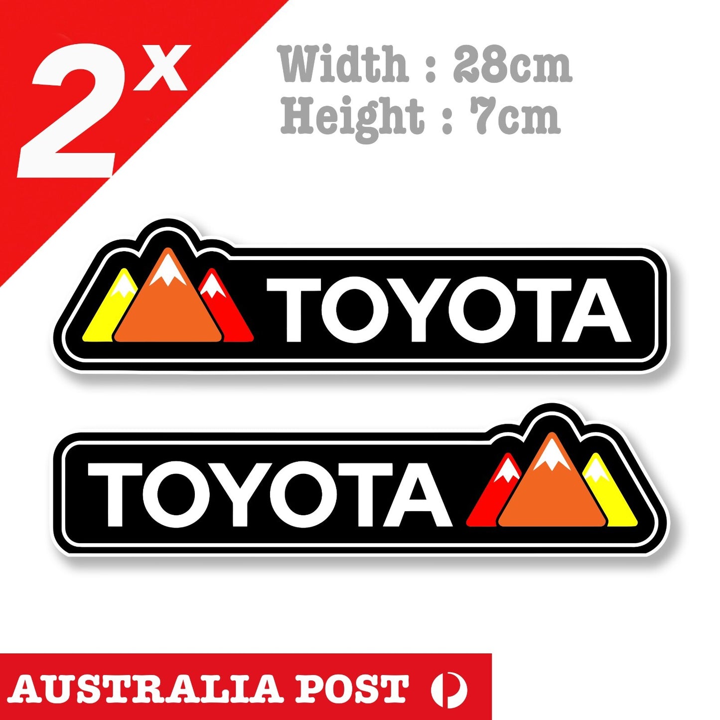 Toyota  TRD Pro Logo 4x4, Hilux, 4WD, Off Road JDM JAPAN Stickers