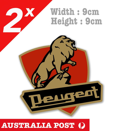 Peugeot Car Vintage 1927-1936 Logo Stickers