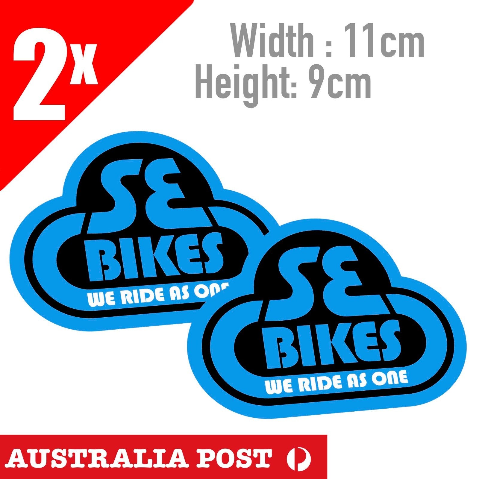 SE bikes  Logo Decal Sticker Kit with Landing Gear  BMX Sticker