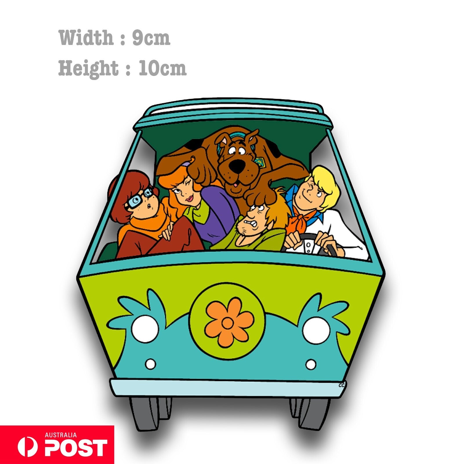 ScoobyDoo - Mystery Incorporated Car - Mystery Machine Sticker