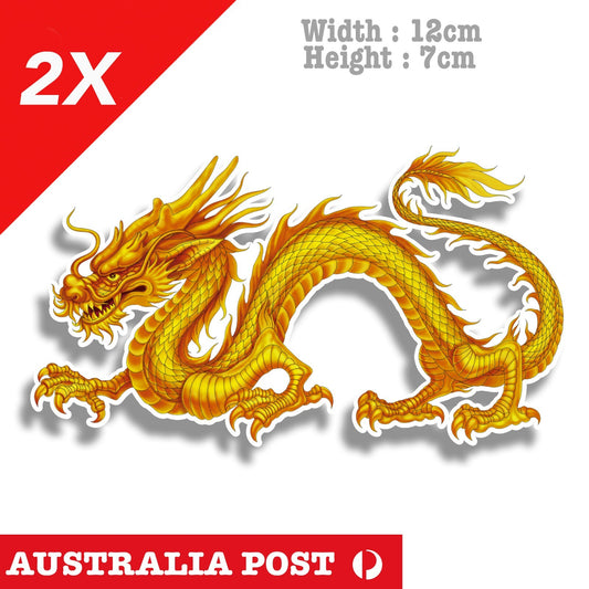 Golden Dragon  Sticker