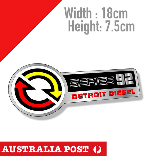 DETROIT Diesel Series 92 Laptop , Car  Decal Sticker