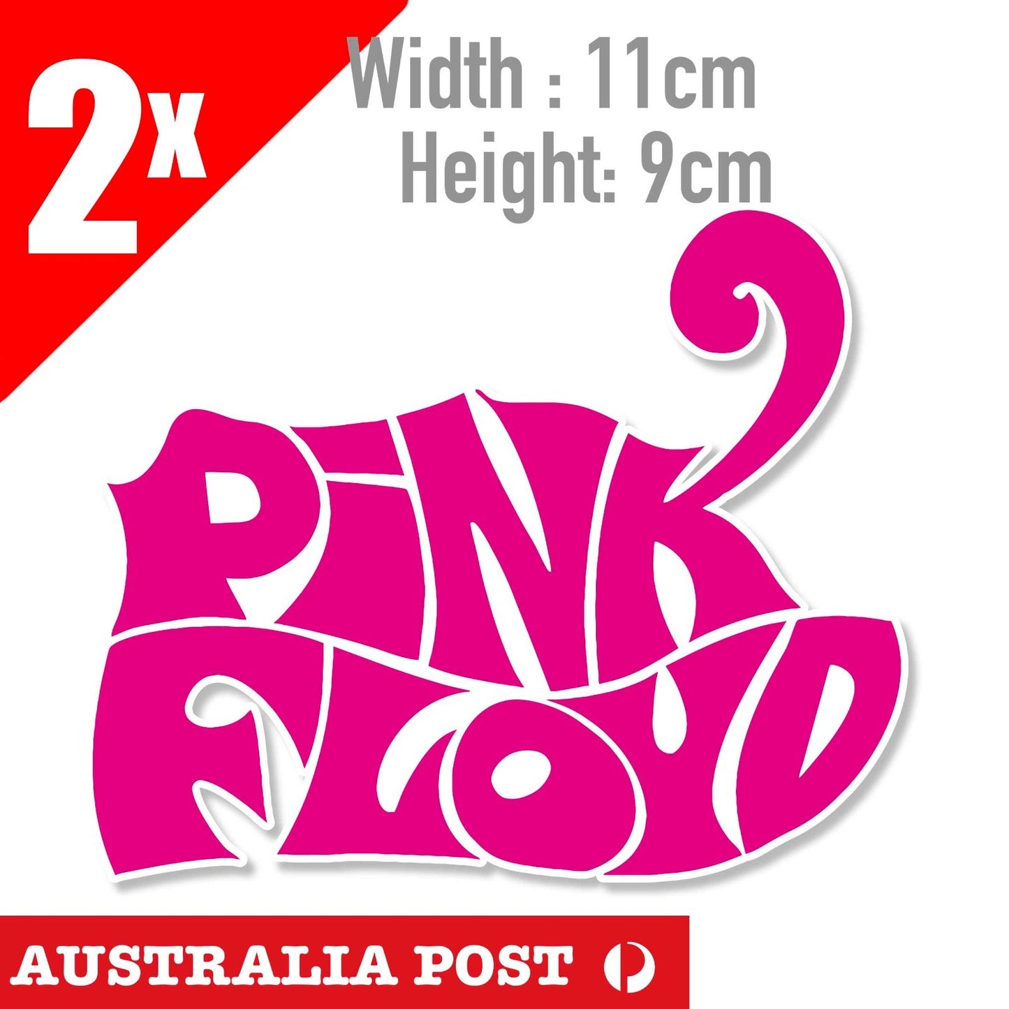Pink Floyd Pink Logo Sticker