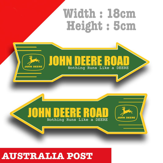 John Deere Arrow - Nothing Runs Like a DEERE Arrows Car,  Truck, Ute  Sticker