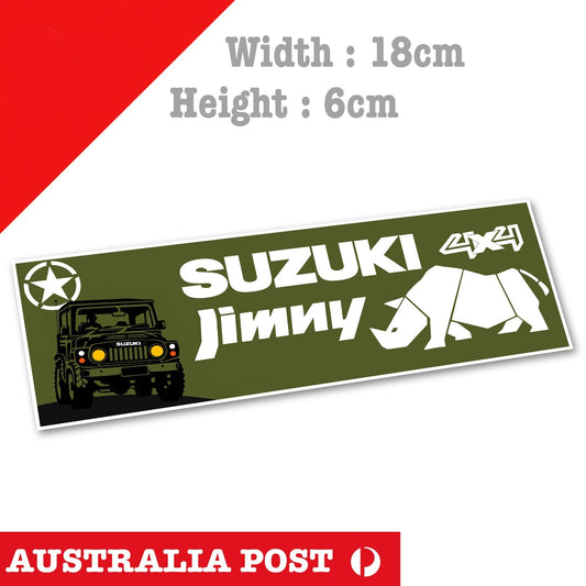 SUZUKI JIMNY 4x4  4x4 Offroad  Banner  Sticker