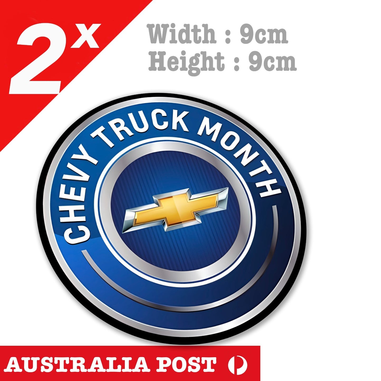 Chevrolet Truck Round  Logo Sticker