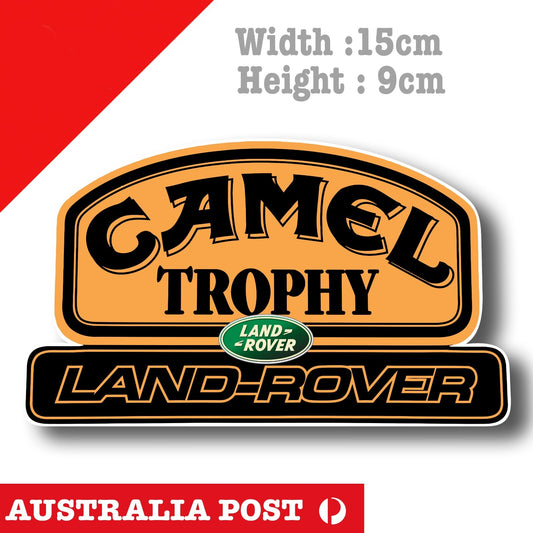 Camel TROPHY, Land Rover Logo  , Camel Trophy Logo Decal Sticker
