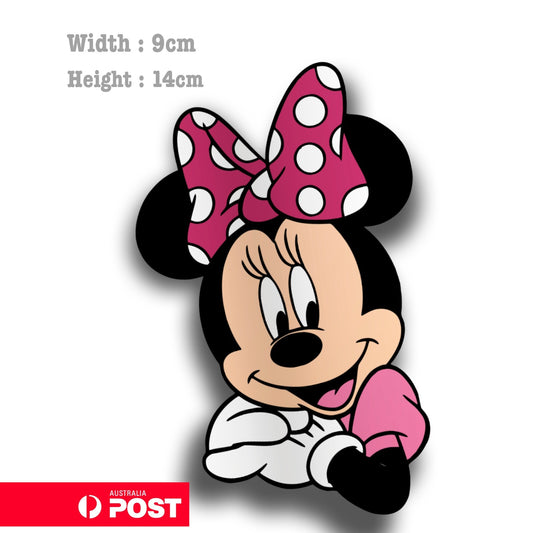 Minnie Mouse Cute Smiling - Mickey Mouse TV Character  Sticker 