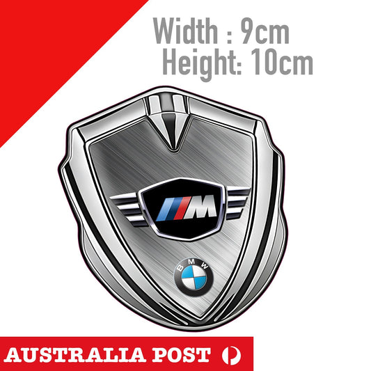 BMW Emblem Badge  Chrome  Sticker