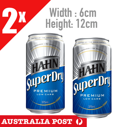 HAHN SuperDry Beer Can Bar Fridge Laptop , Car  Decal Sticker 