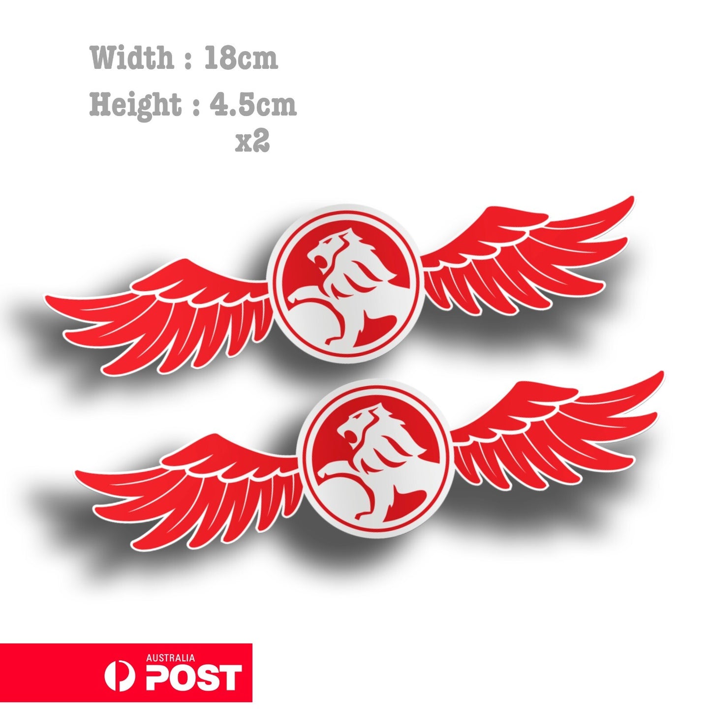 Holden Logo with Wings - RIP Holden Logo  Car Window Sticker 