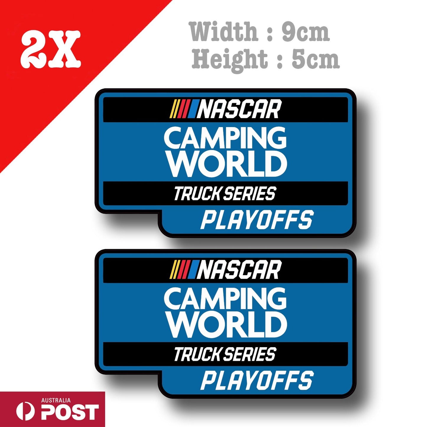 NASCAR Camping World Truck Series Playoff Logo x2  , Car  Decal Sticker
