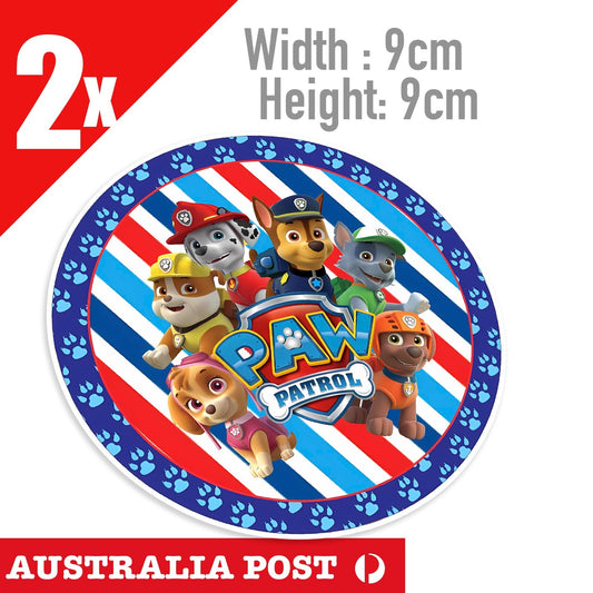 PAW Patrol team Cartoon  Round badge Sticker