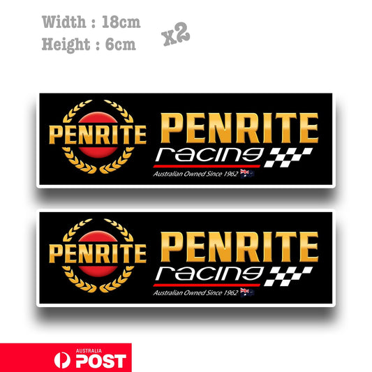 PENRITE Lubricant Racing Australia Banner Vinyl Stickers
