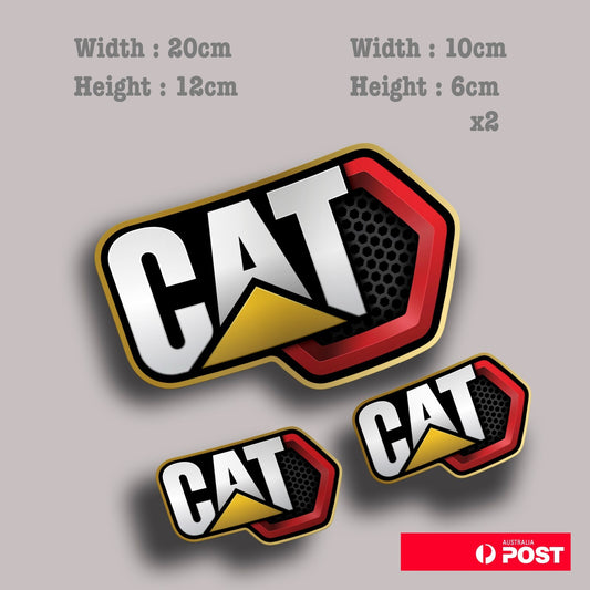 CATERPILLAR Diesel and Gas Logo Decal Sticker 