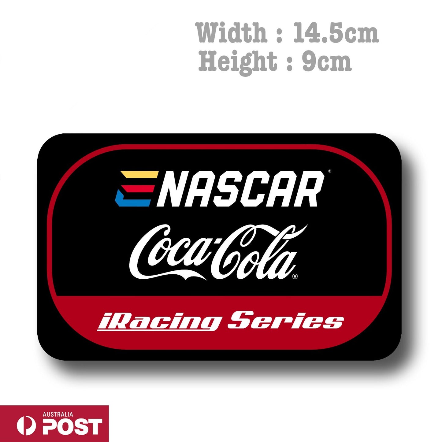 Coca Cola NASCAR iRacing Series  Laptop , Car  Decal Sticker