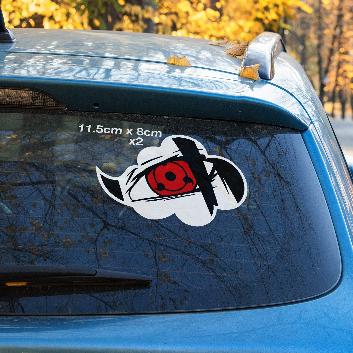 Naruto the Akatsuki Cloud EYES Symbol Anime JDM Laptop , Car  Decal Sticker