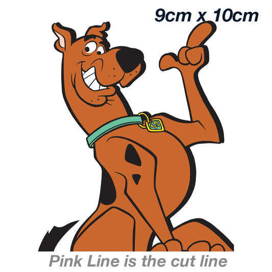 Scooby Doo  Laptop , Car  Vinyl  Sticker 