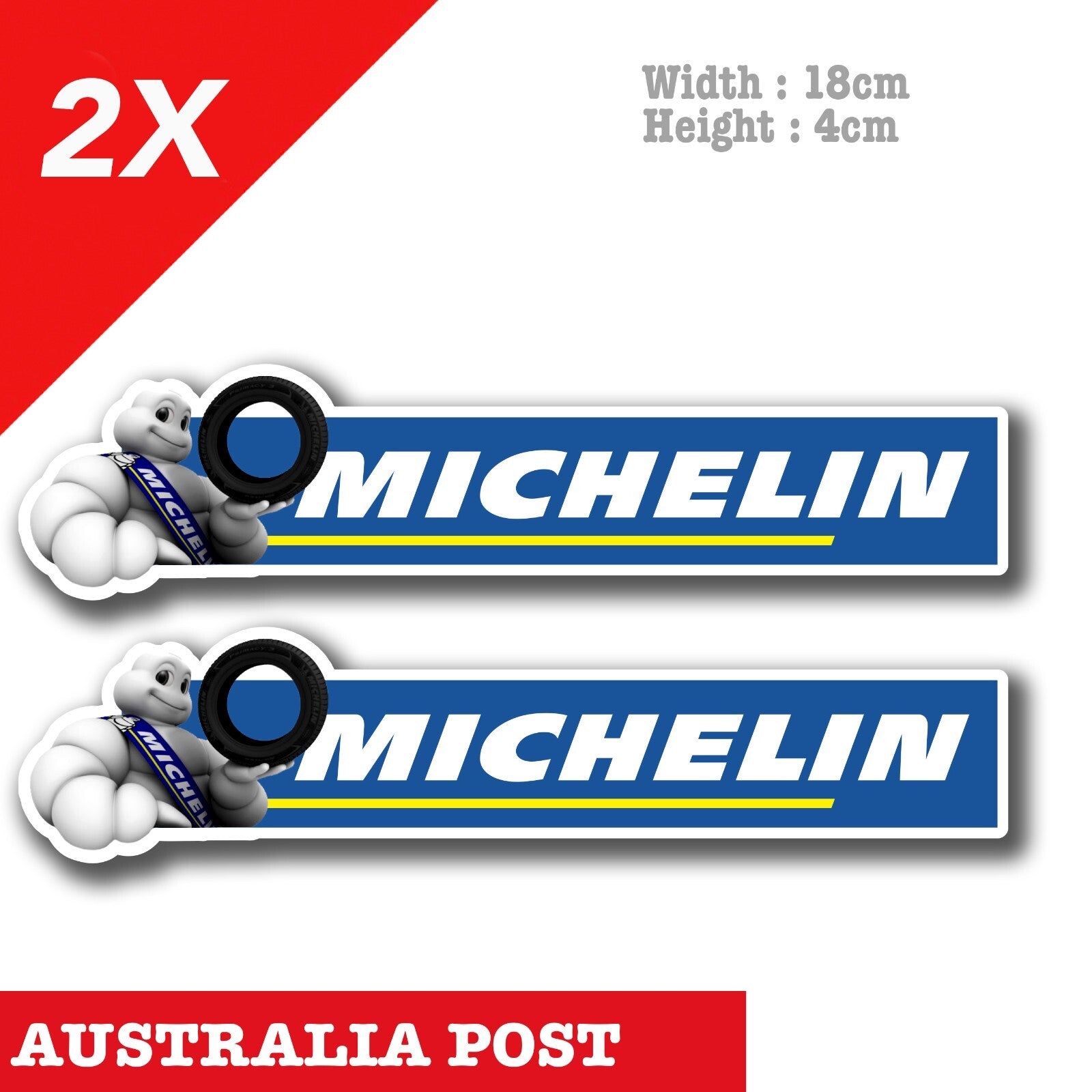 Michelin man mascot , Michelin Tyre Logo Banner Decal Stickers – Astro ...