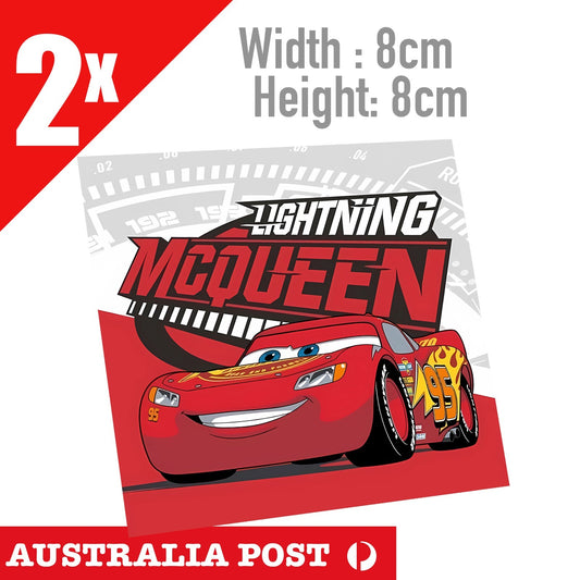 Disney Cars Black Lightning McQueen 95 Cartoon Sticker
