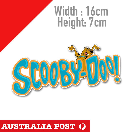 Scooby Doo Dog Logo, Laptop , Car  Vinyl Large  Sticker
