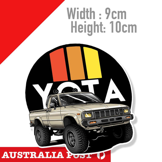 Toyota HILUX TRD Adventure 4WD Logo, 4x4 Off Road, Hilux Toyota Sticker
