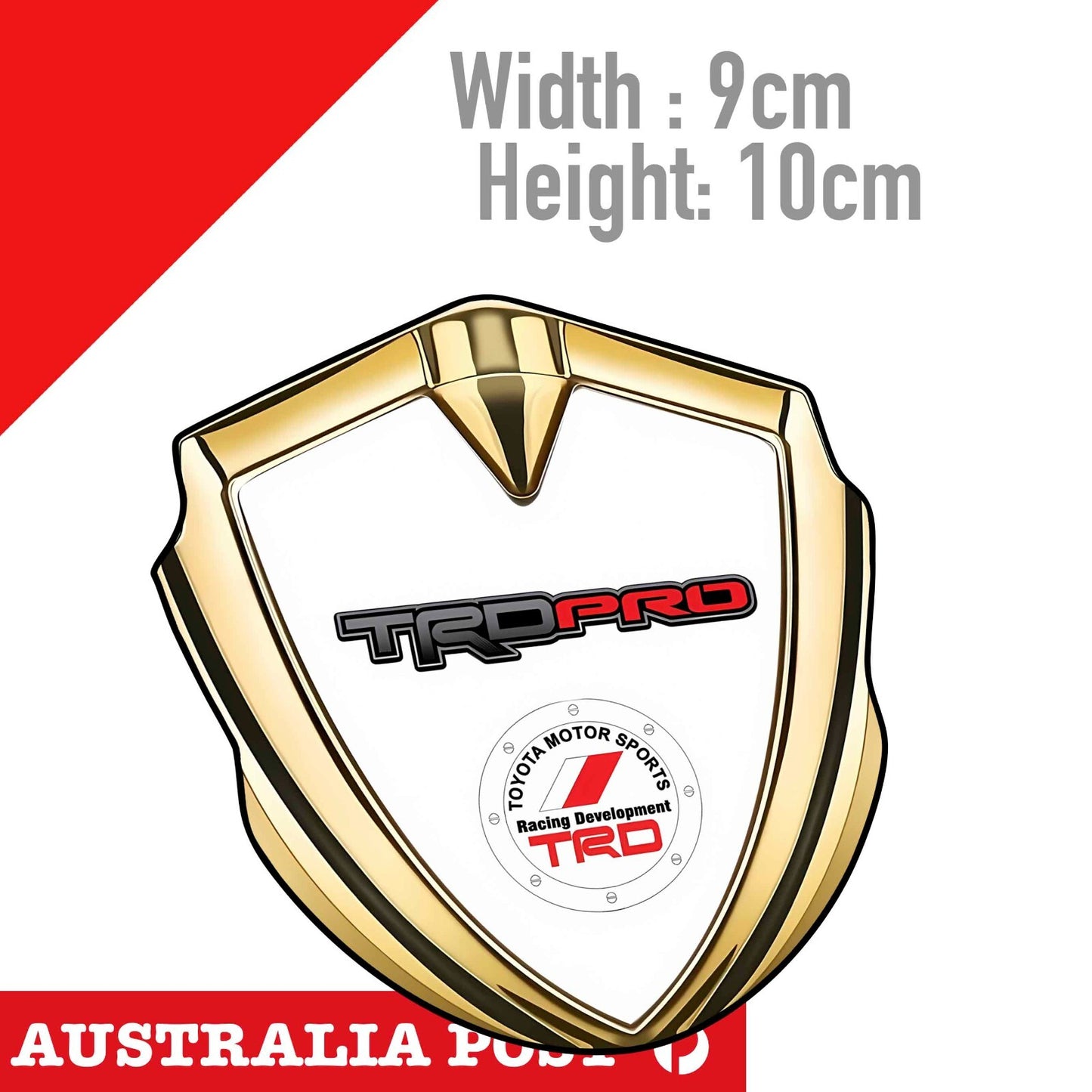 TOYOTA TRD PRO GOLD BADGE 4x4 Association Hilux 4x4 Truck Ute, 4Runner Sticker