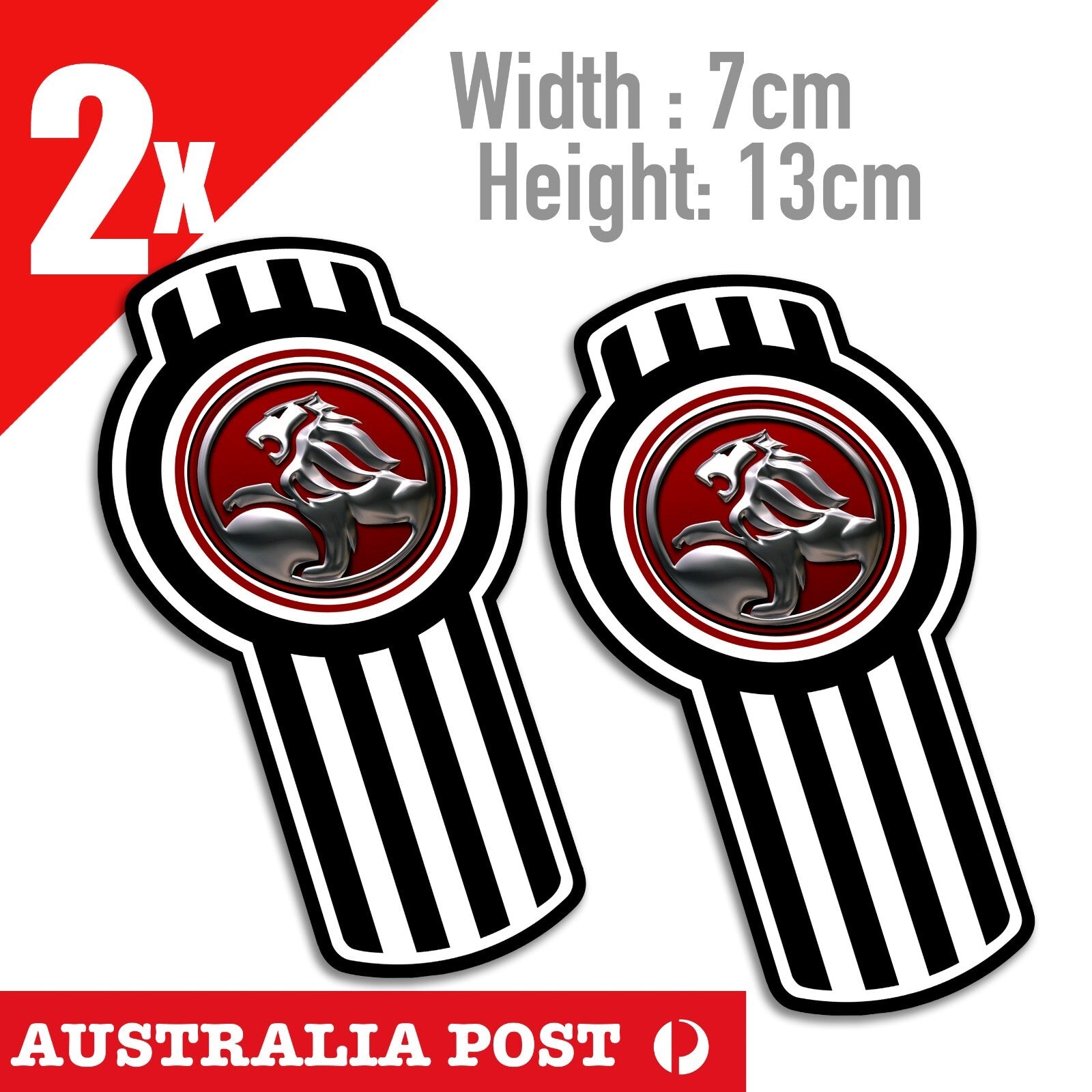 Holden Logo Vinyl x2 Stickers