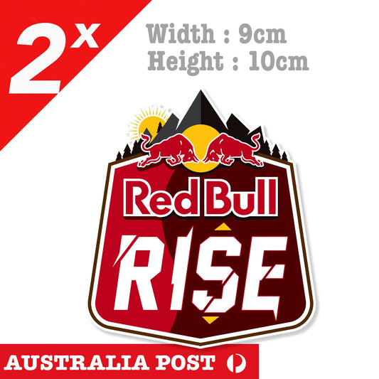 RED BULL RISE, Red Bull Racing Badge Sticker