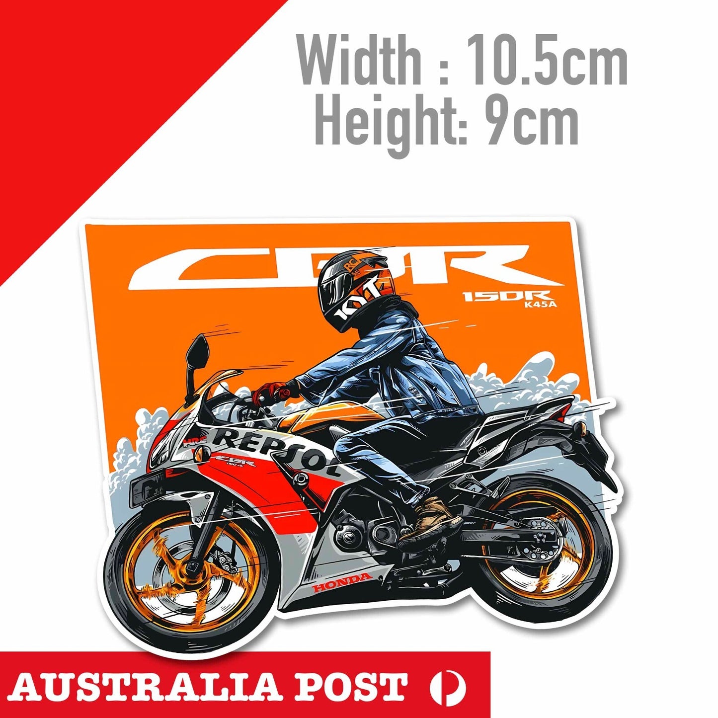 HONDA REPSOL CBR 150R Motorcycle Sticker