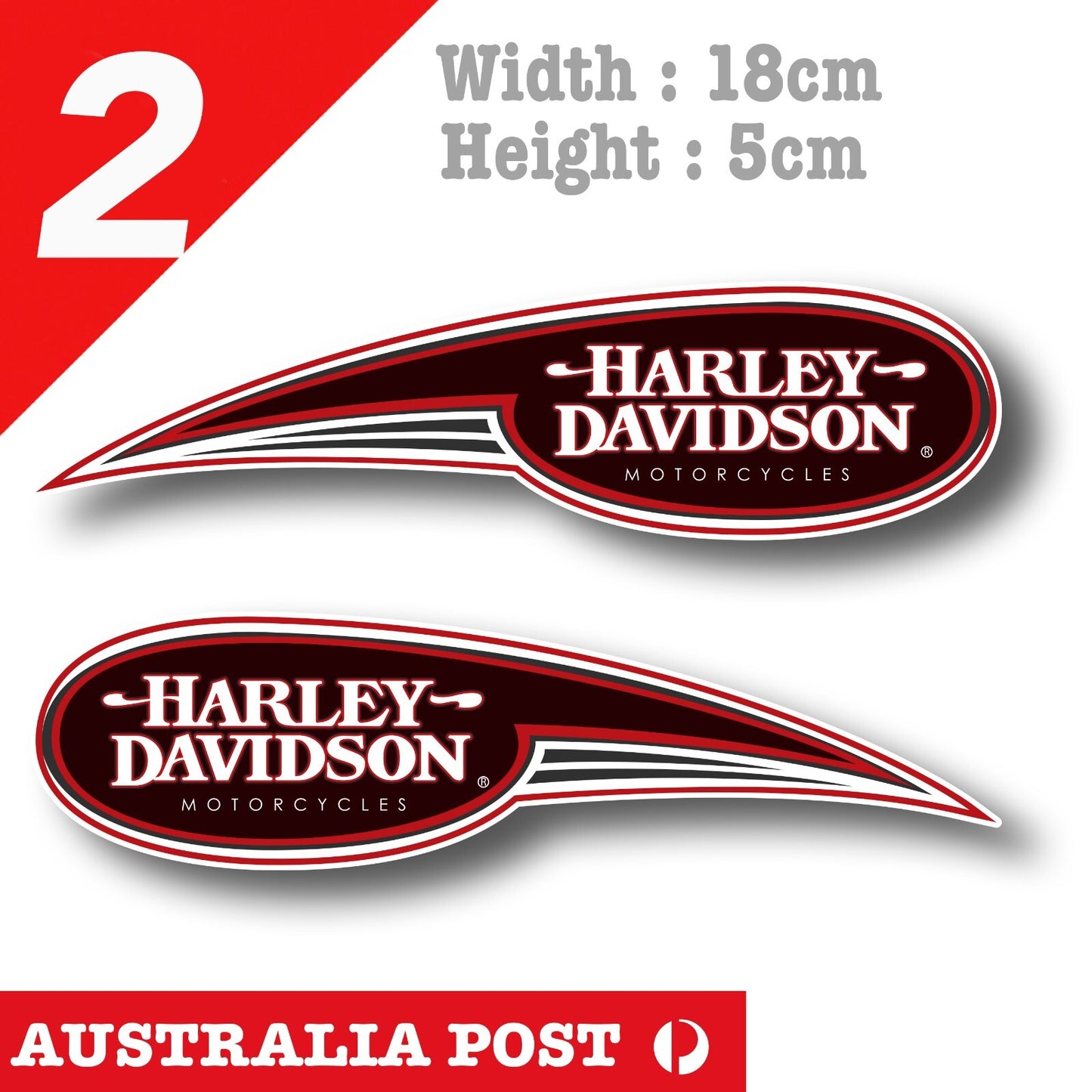 Harley Davidson Motorcycle Classic Logo  Sticker