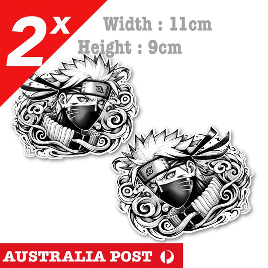 NARUTO Ninja   Anime JDM Car, Laptop, Window Sticker