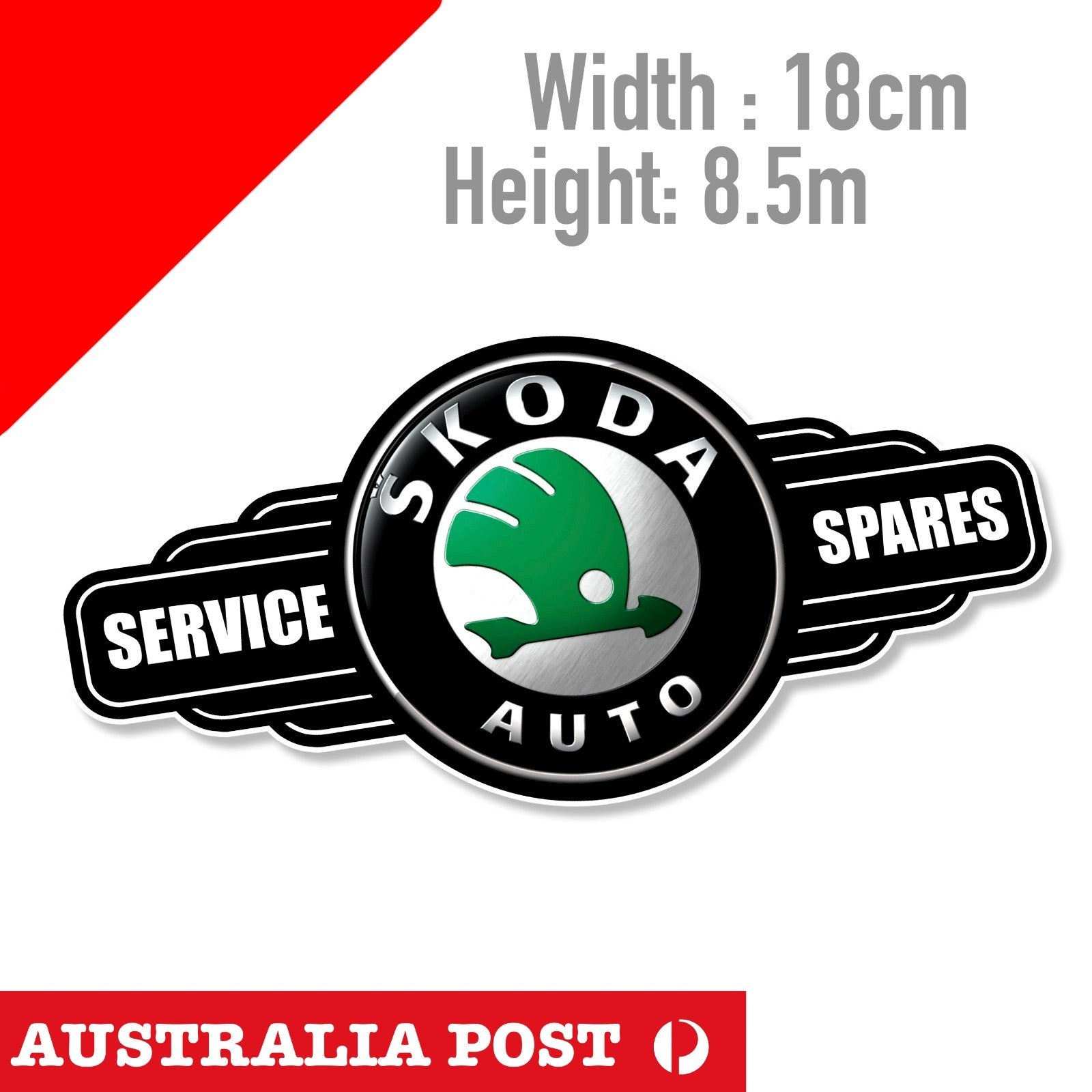 Skoda Sticker  | toolbox, car or home window, laptop Sign Style Sticker