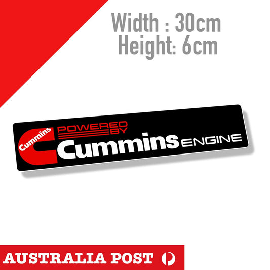 CUMMINS DISEL Engine Oil Banner Sticker
