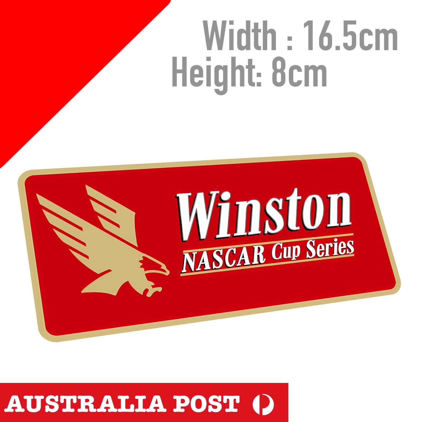 WINSTON Cigarette NASCAR Cup Series  , Vintage Logo Sticker