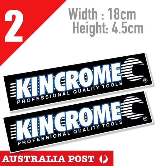 Kincrome Professional Quality Tools Banner 2x Stickers