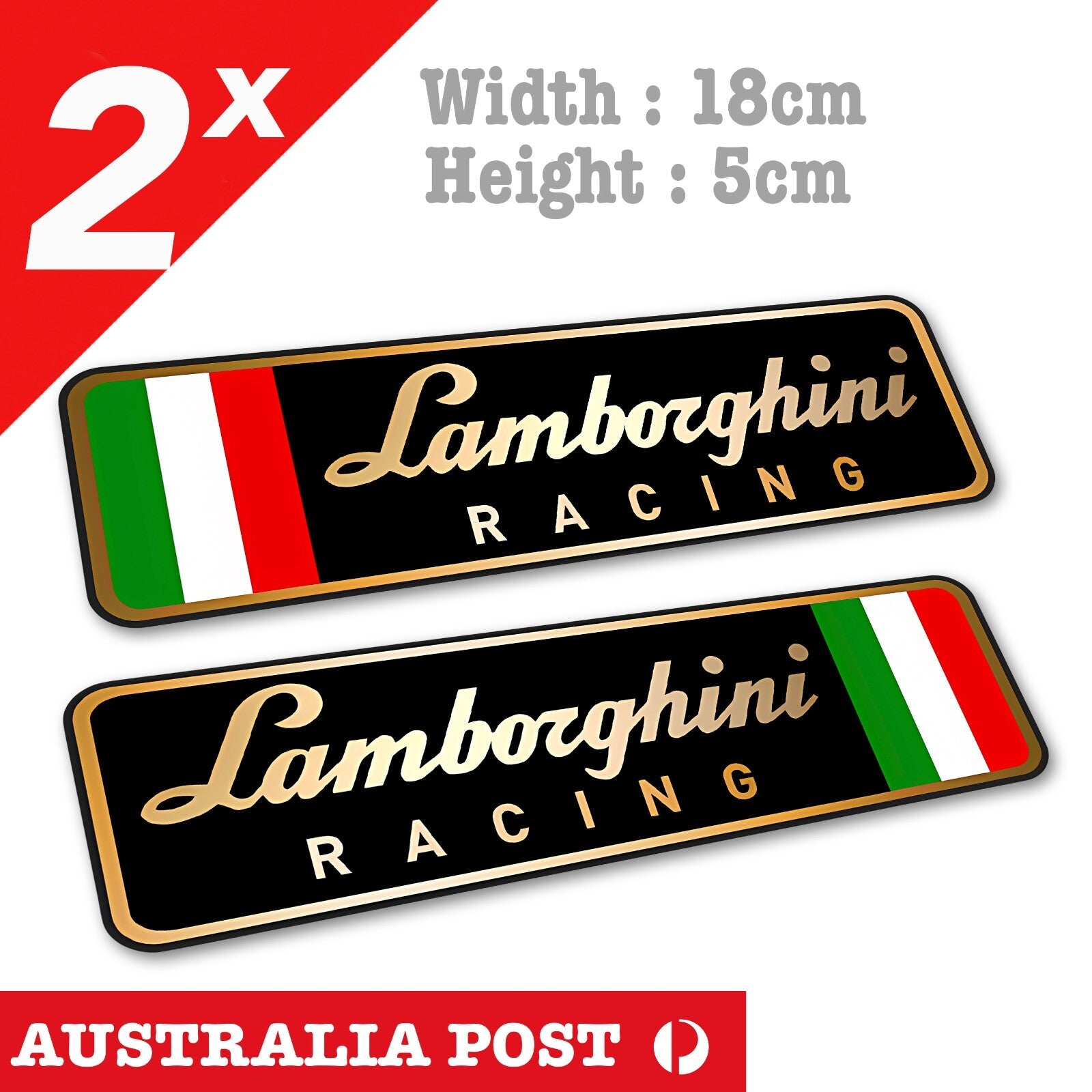 LAMBORGHINI RACING Banner Stickers