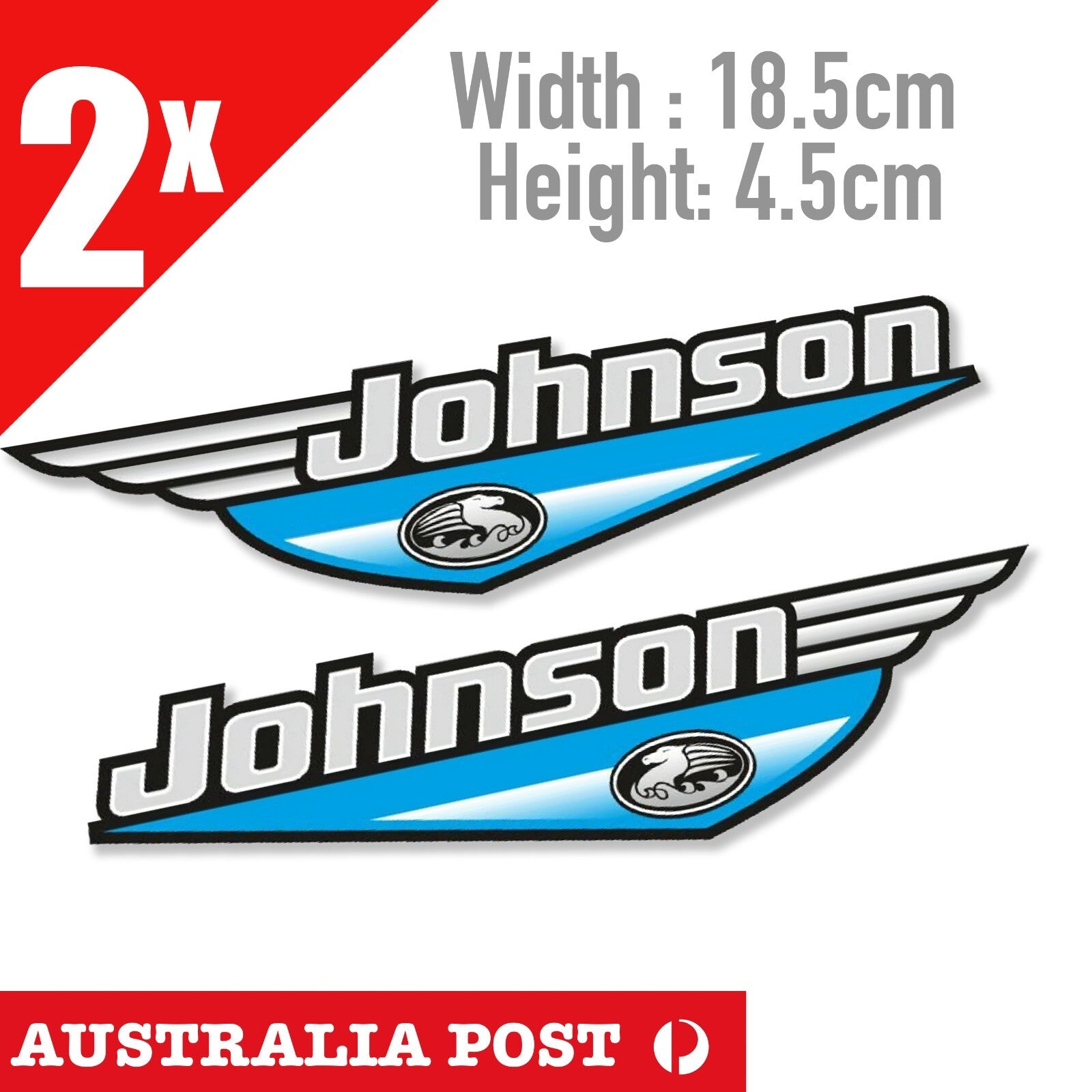 Johnson 150HP 1999-2000 outboard Boat engine decals  sticker Set