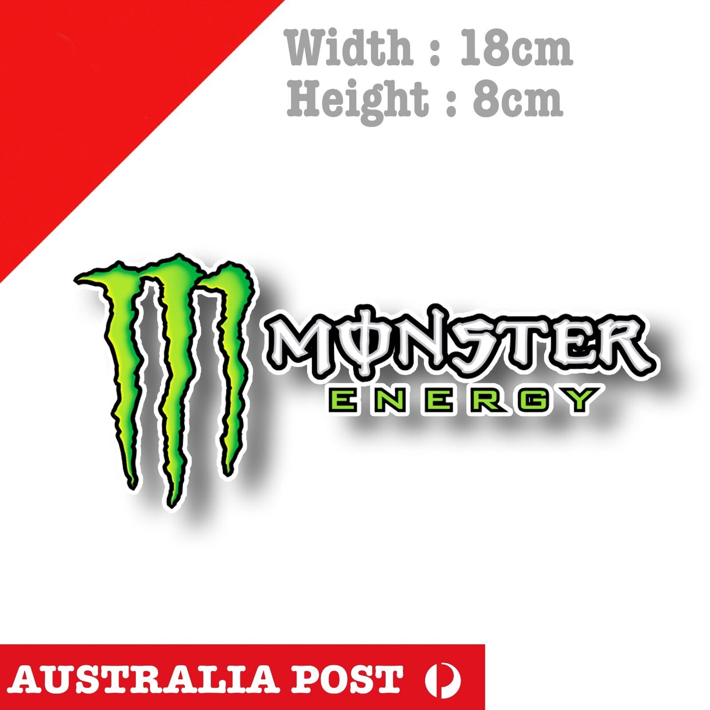 Monster Energy Drink Logo, Bar, Toolbox , Fridge , Bar Vinyl  Sticker