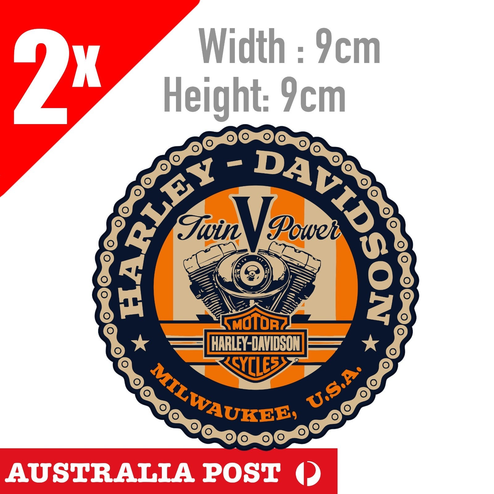 Harley Davidson Stickers Decals Tank Stickers