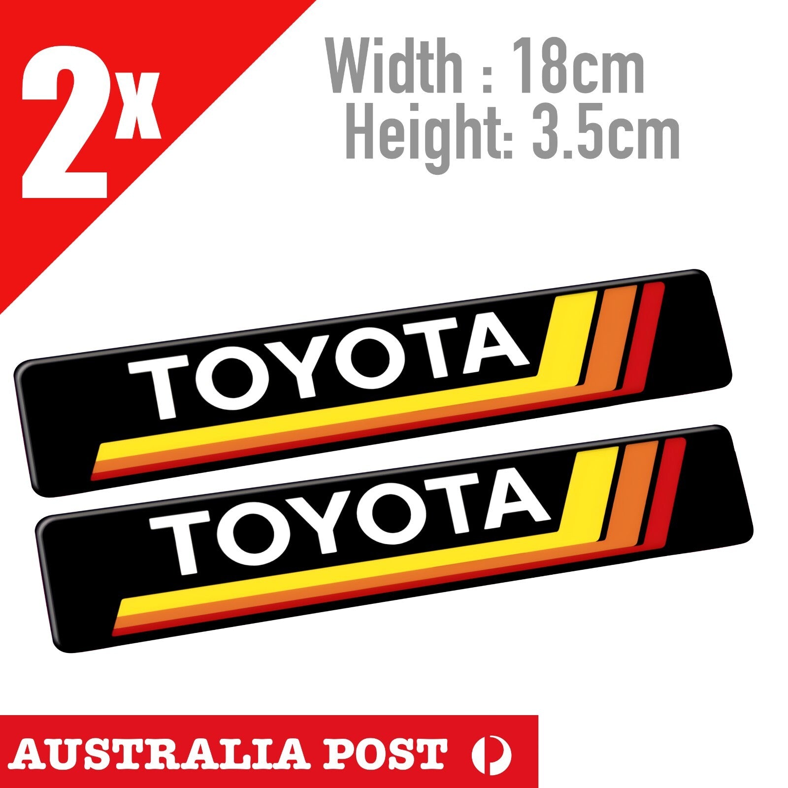 Toyota LAND CRUISER TRD  , Toyota  Logo, Hilux, 4WD, Off Road  Stickers