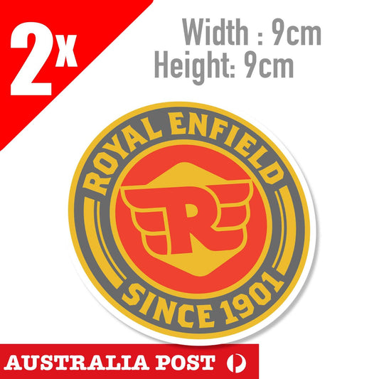 ROYAL ENFIELD Motorcycle Logo Royal Enfield Bicycle, Stickers