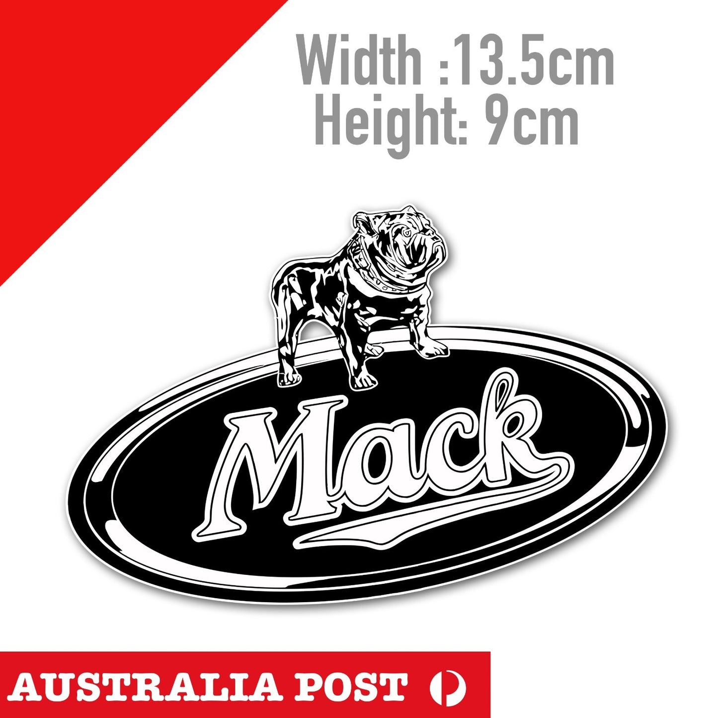 MACK Truck Logo Australia Truck V8 Logo Sticker