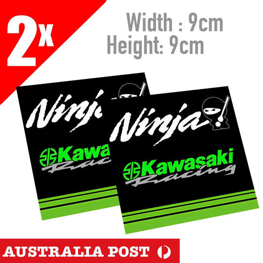 KAWASAKI Motorcycle NINJA RACING JDM Japan Motorcycle, Helmet, Fuel tank Sticker