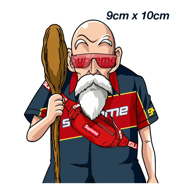 Master Roshi SUPREME JDM Laptop , Car  Decal Sticker 