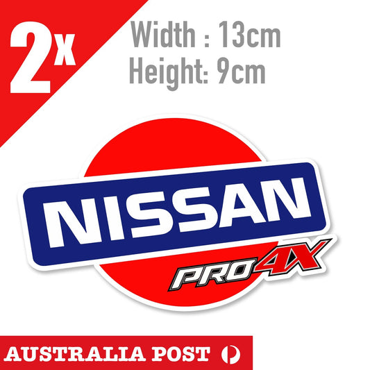 NISSAN 4x4 PRO4X Logo Stickers