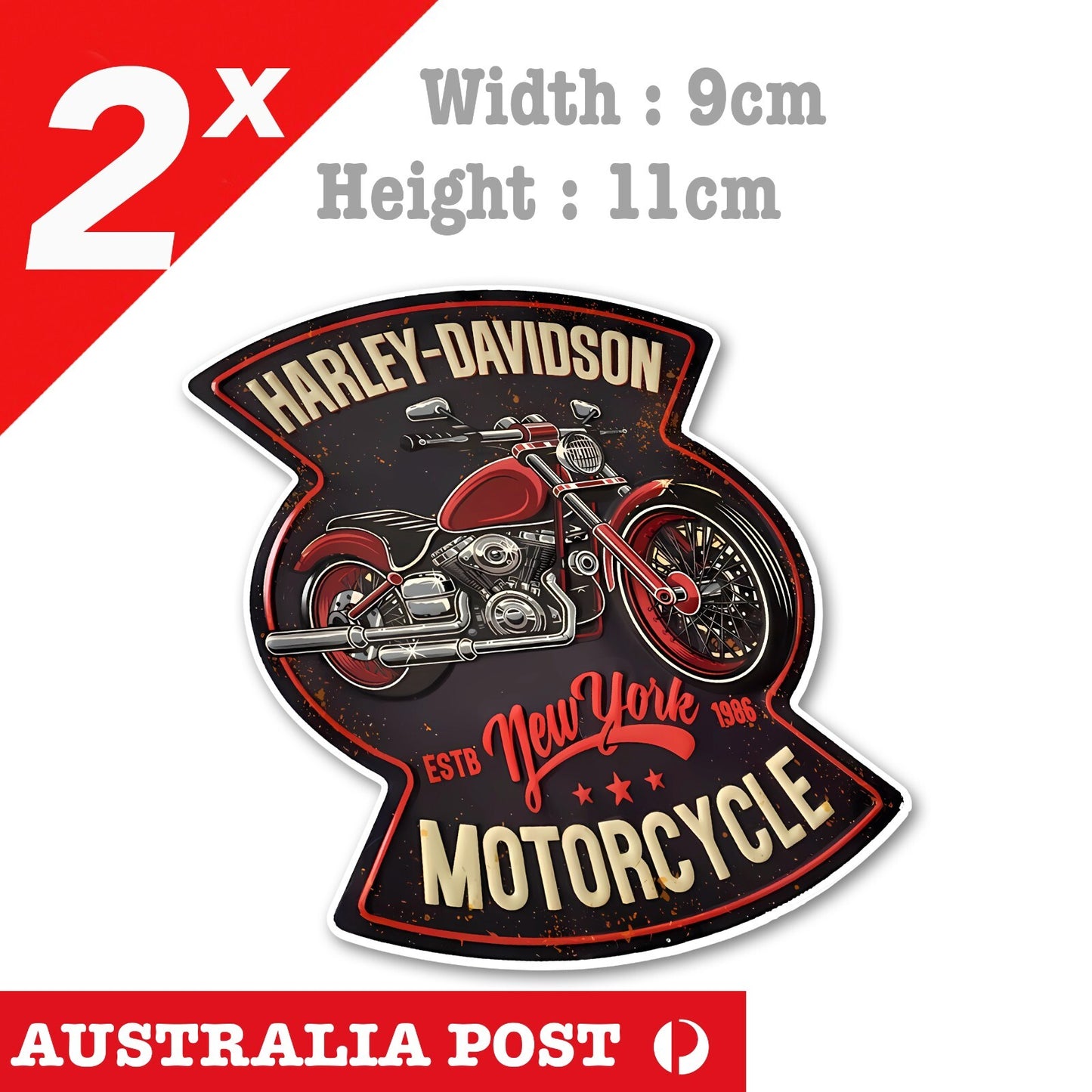 Harley Davidson Motorcycle Stickers