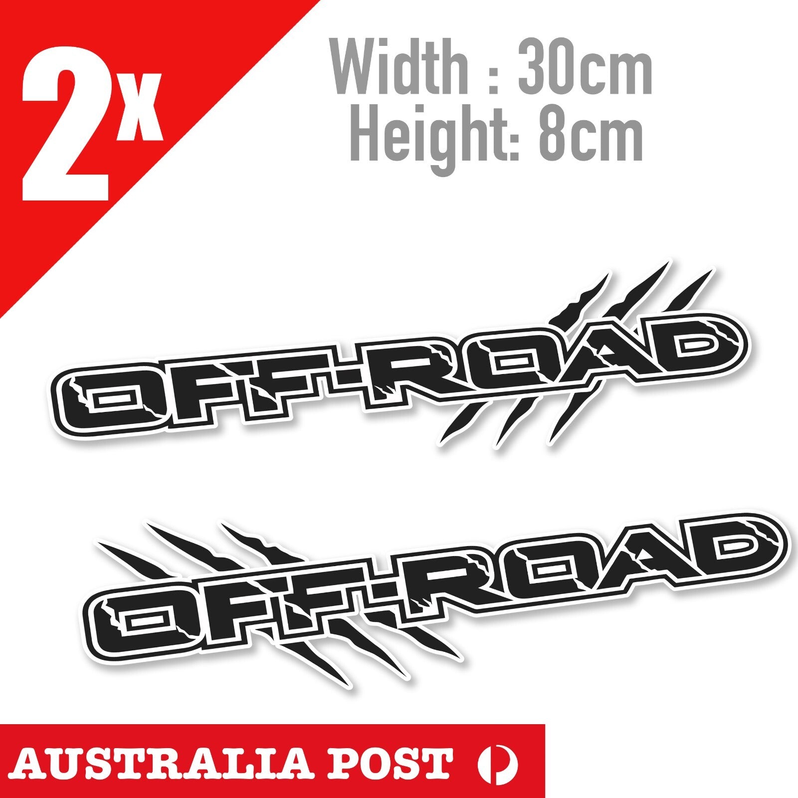 Ford Raptor OFF ROAD Monster Claws 4x4 Off Roading Logo  , 4x4 4WD Stickers